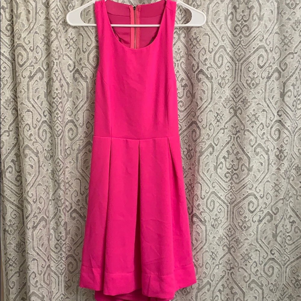 Lulus Test Drive Cut Out Skater Dress